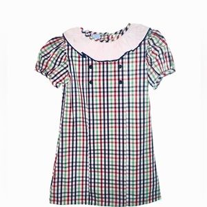 Bella Bliss Girls Size 5 Plaid Dress. New with Tags